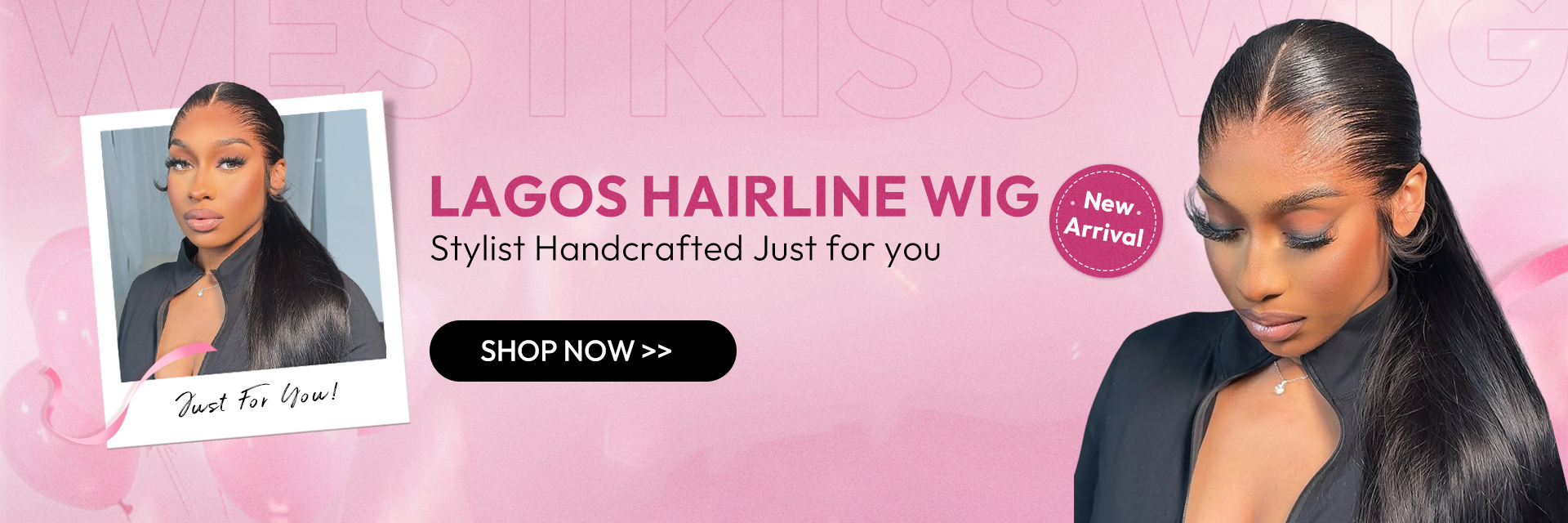 West kiss hair store offers 100% glueless curly lace wigs with pre-bleached knots