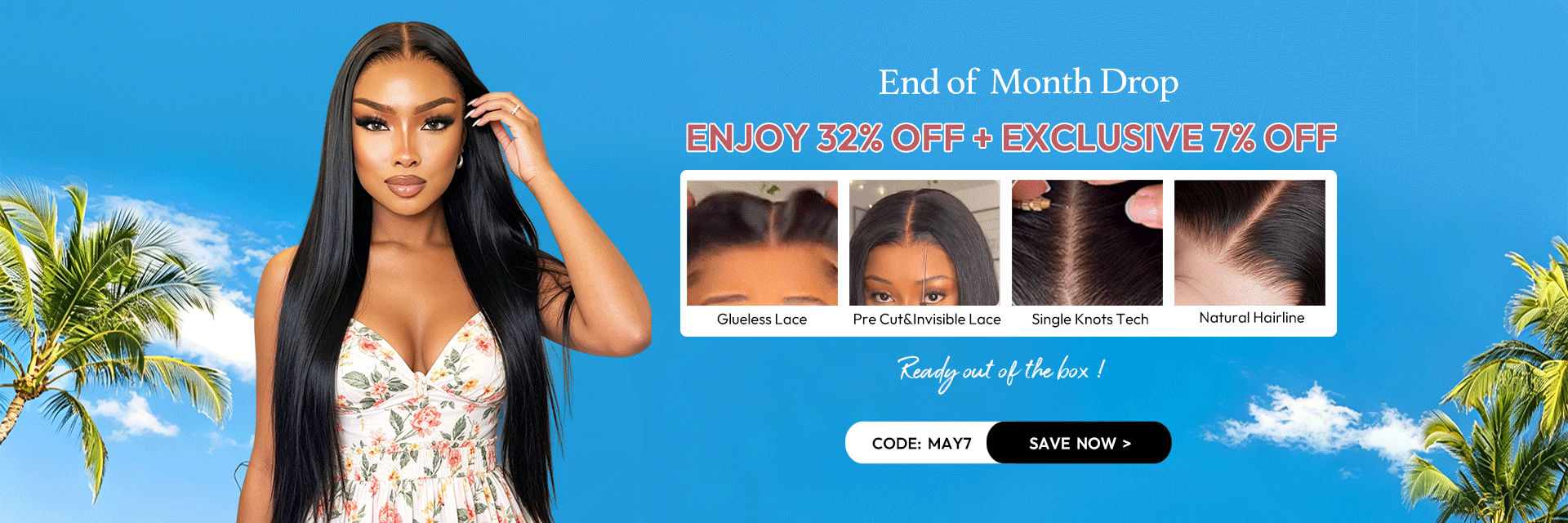 West kiss hair store offers 100% human hair lace wigs on sale