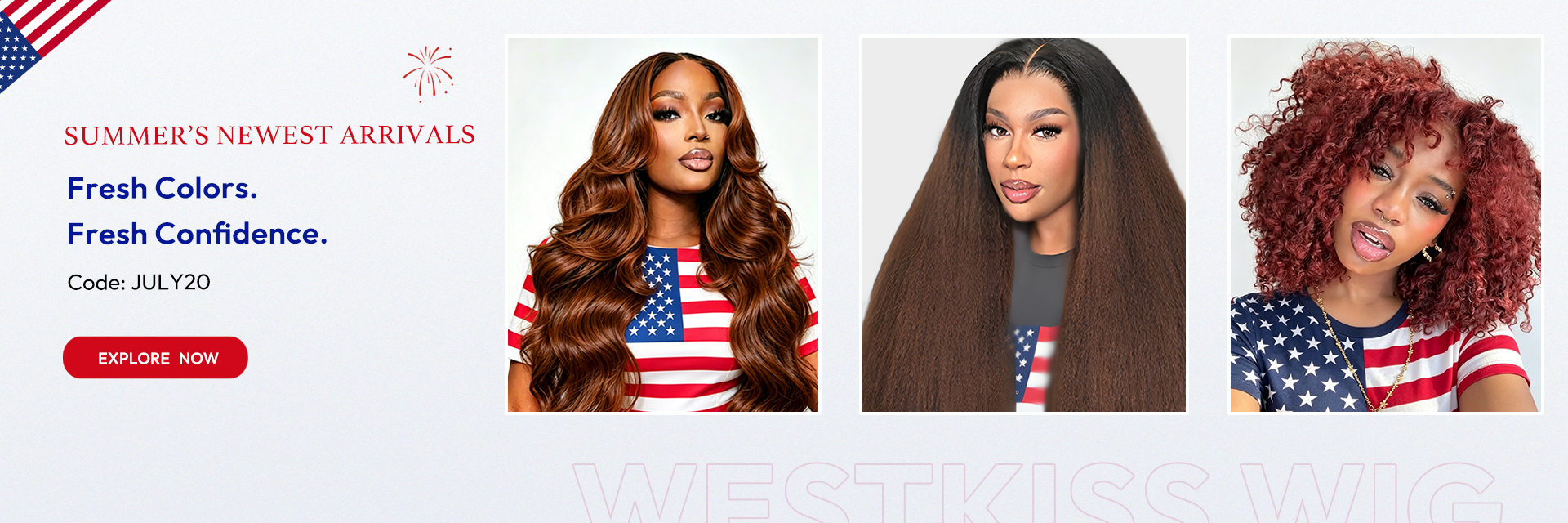 West kiss hair store offers 100% human hair lace wigs on sale