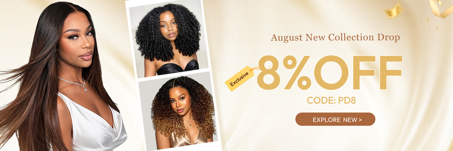 West kiss hair store offers 100% human hair lace wigs on sale