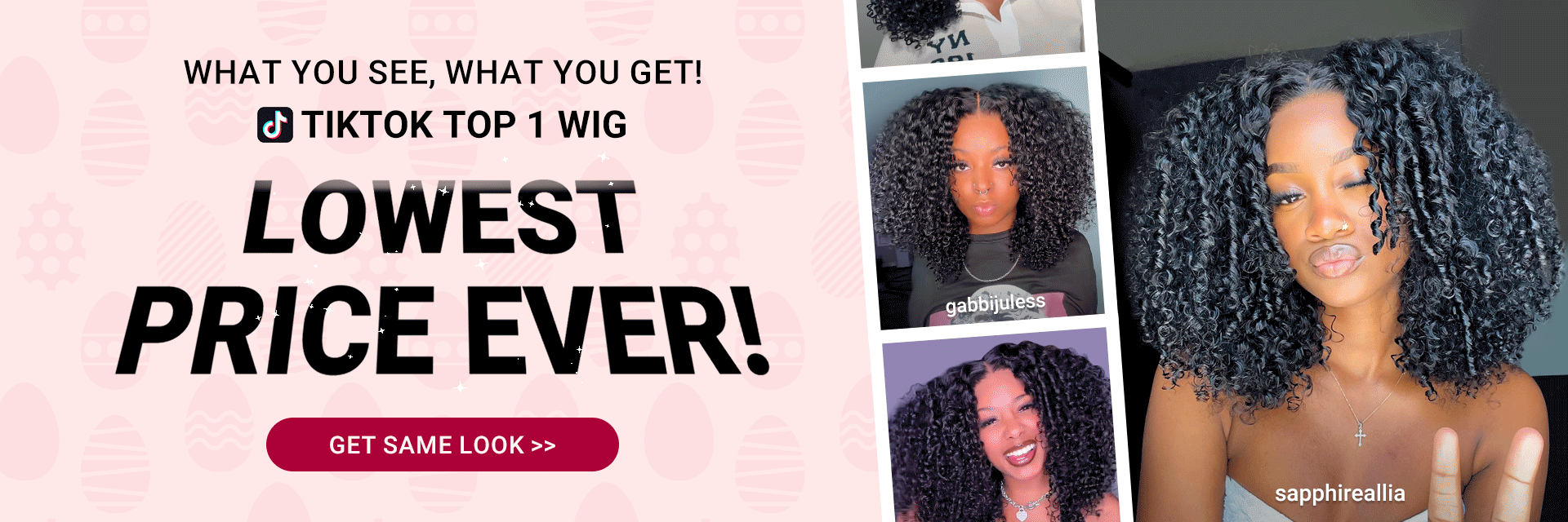 West kiss hair store offers 100% glueless curly lace wigs with pre-bleached knots