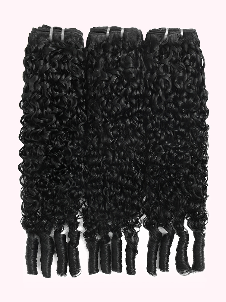 3 PCS Burmese Curly Bundles