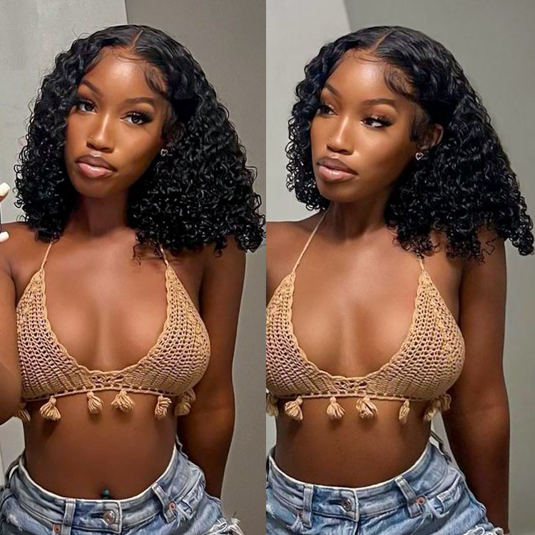Curly Lace Bob Wig Curly Lace Bob Wig