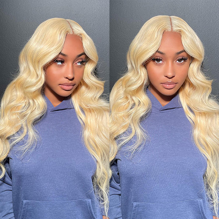 613 4x4 Closure Wig 613 4x4 Closure Wig
