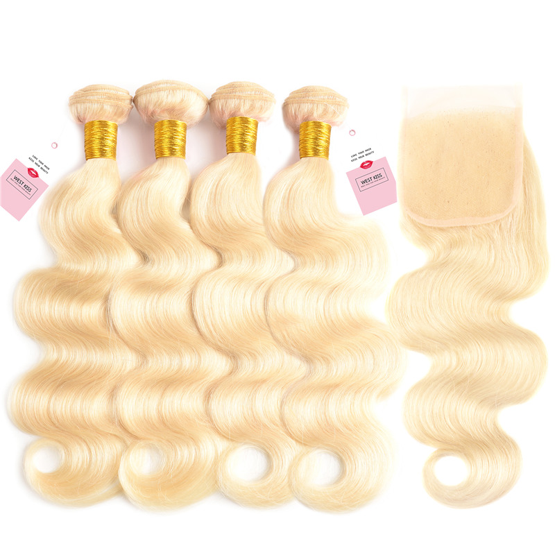 Blonde Hair Bundles With Closure Blonde Hair Bundles With Closure