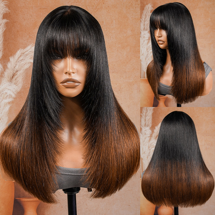Ombre Brown Bob Wig Ombre Brown Bob Wig