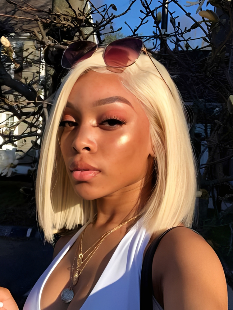 Blonde Straight Bob Wigs Blonde Straight Bob Wigs