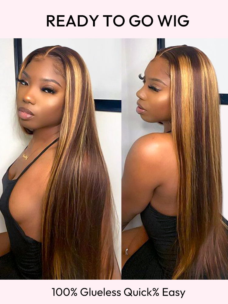 Human Hair Wigs With Highlights Human Hair Wigs With Highlights