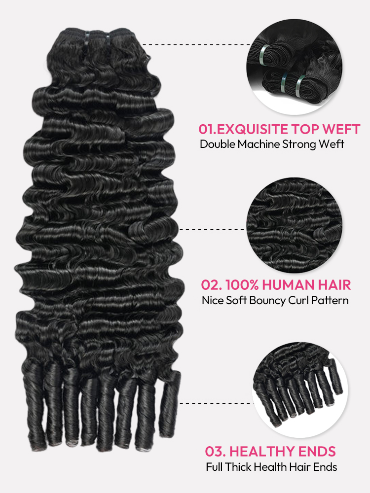 Full&Thick Burmese Curly Bundle