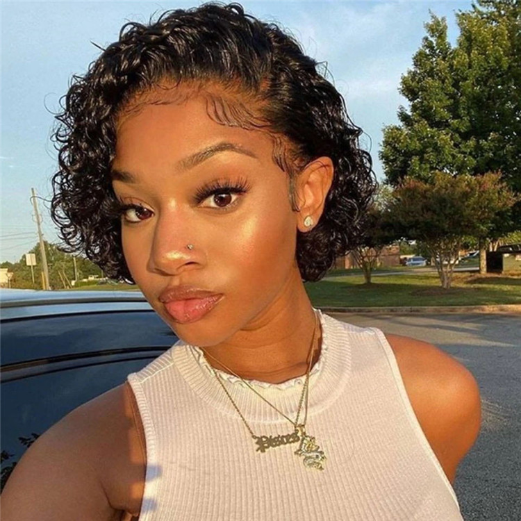 Curly Pixie Cut Wigs Curly Pixie Cut Wigs