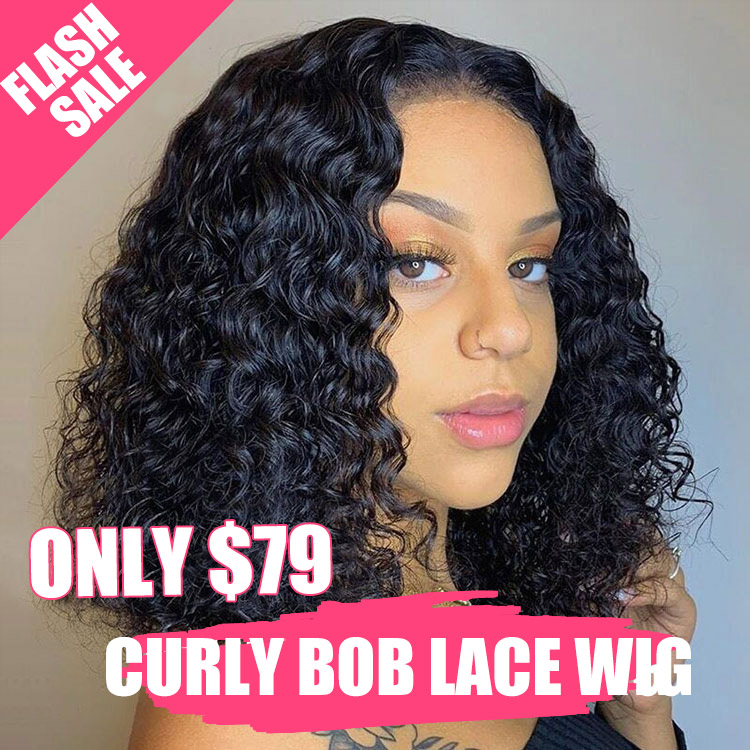 Curly Lace Bob Wigs Curly Lace Bob Wigs