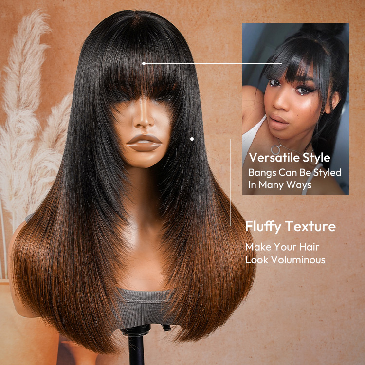 Ombre Brown Bob Wig Ombre Brown Bob Wig