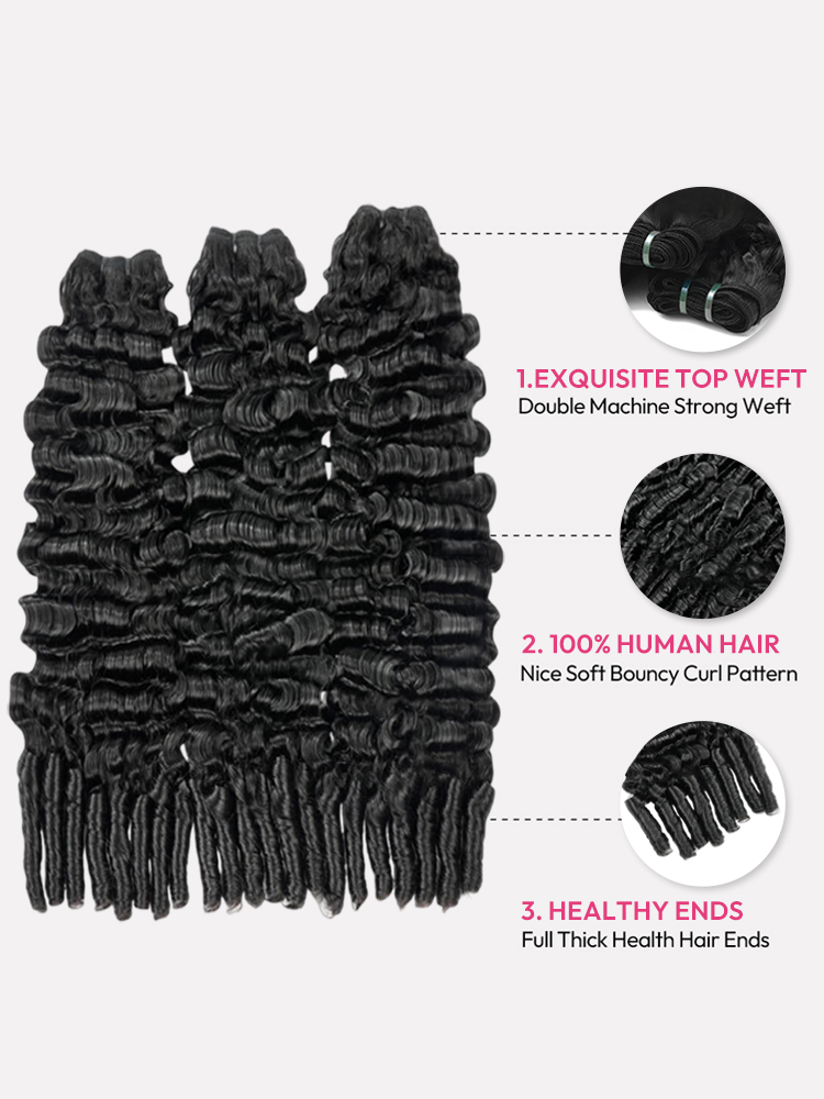 Human Hair Burmese Curly