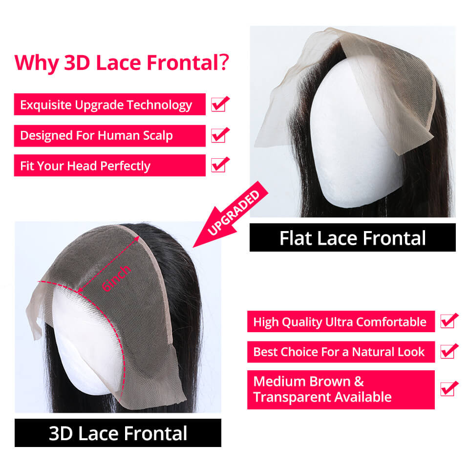 3D Lace Frontal 3D Lace Frontal