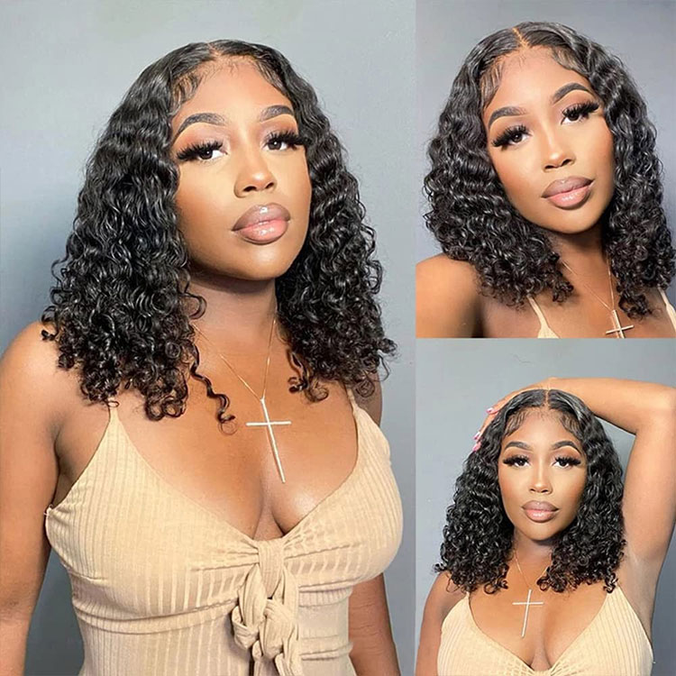Curly Lace Bob Wig Curly Lace Bob Wig