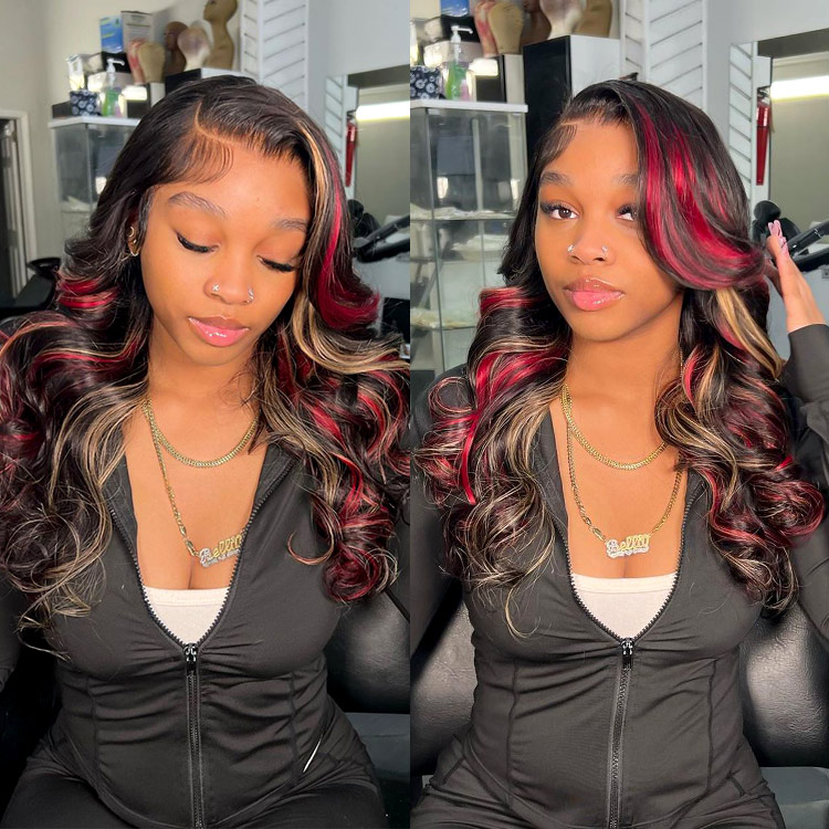 Mixed Highlight Wig Mixed Highlight Wig