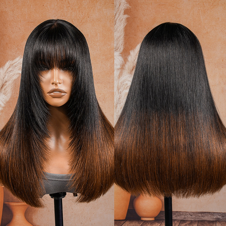 Ombre Brown Bob Wig Ombre Brown Bob Wig