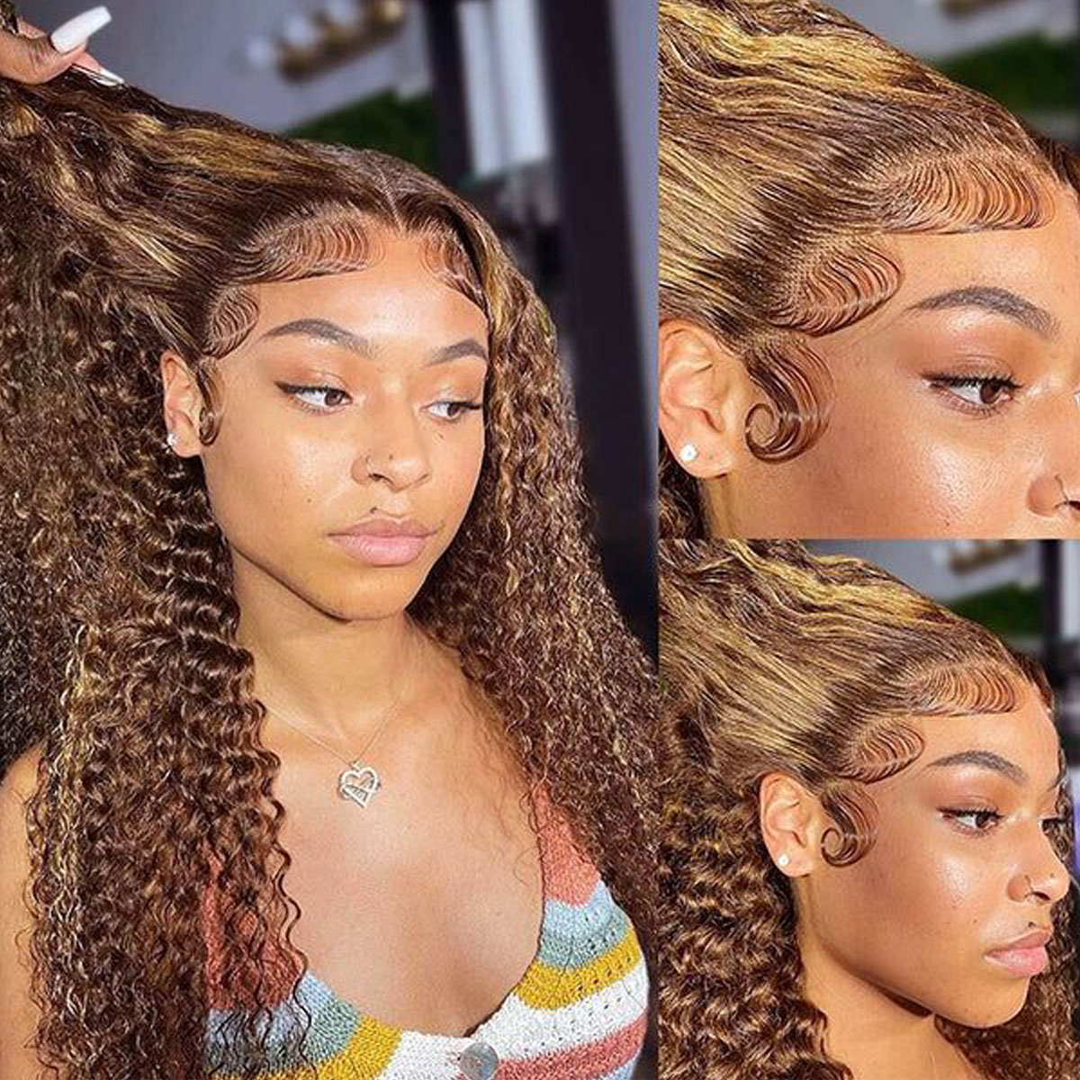 Deep Wave Lace Front Wig Deep Wave Lace Front Wig