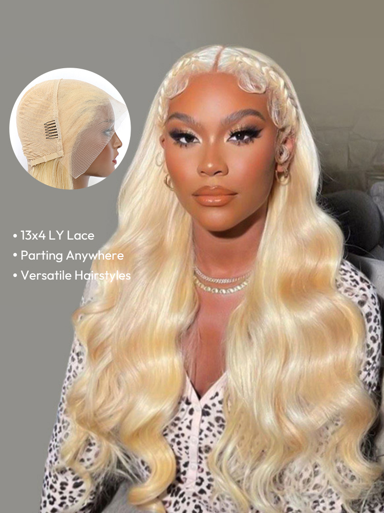 Blonde Invisible Lace Front Wig Blonde Invisible Lace Front Wig