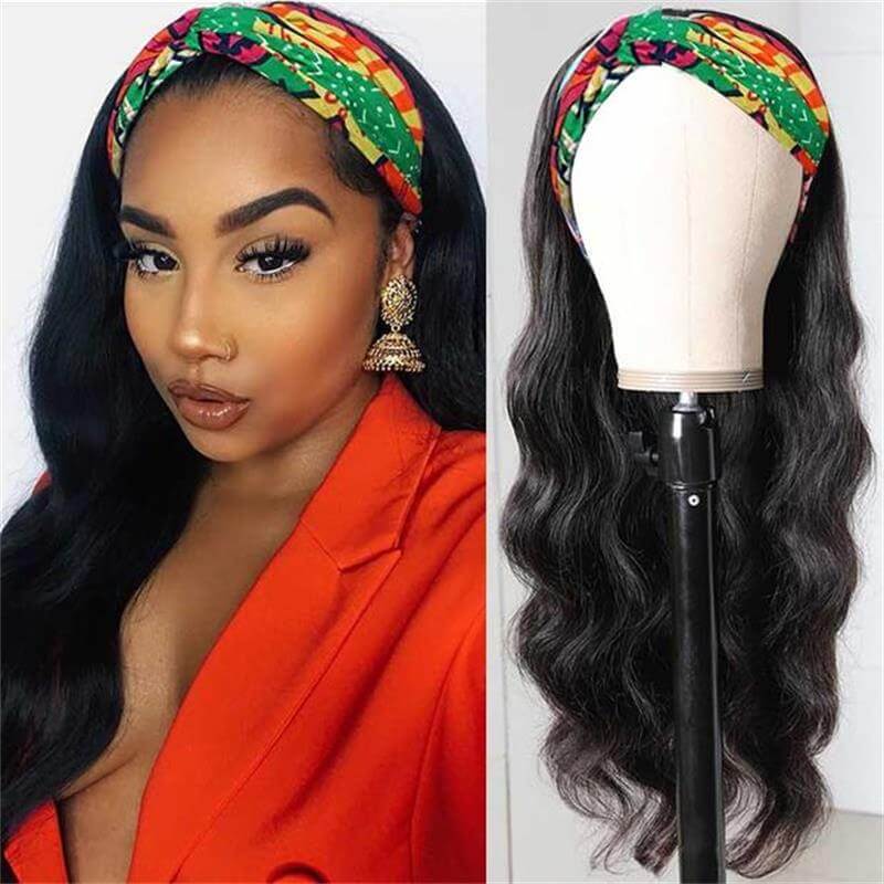 headband wigs human hair