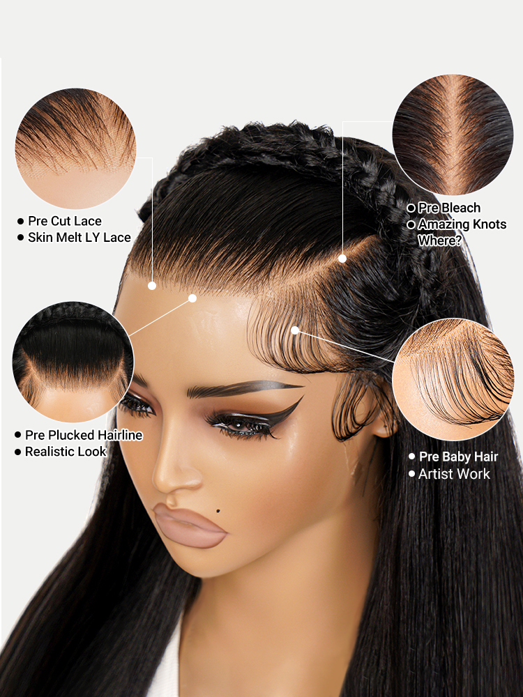Bleached Knots Wig Bleached Knots Wig