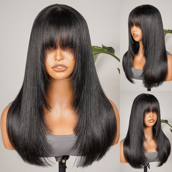 Natural Black  Bob Wig