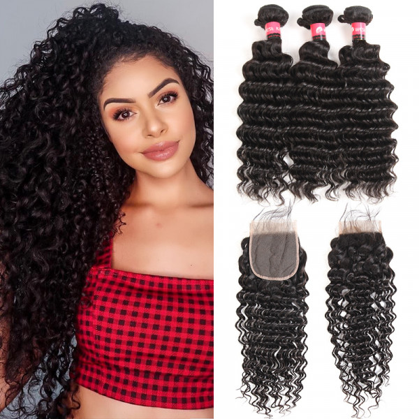 deep curly bundles with closure