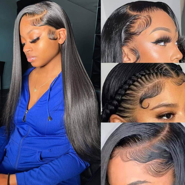 Straight Hair HD Wigs