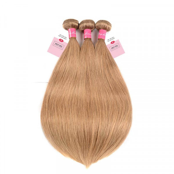 Honey Blonde Straight Hair 
