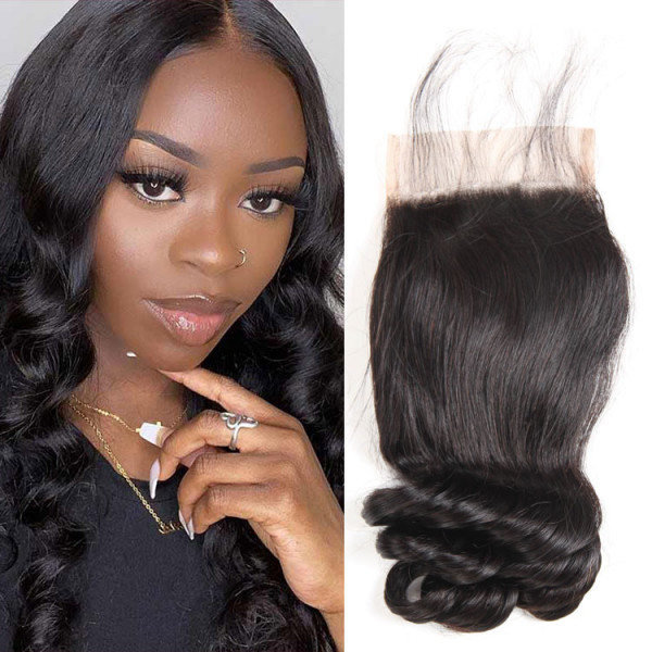Loose Wave Hair 4*4 Lace Closure