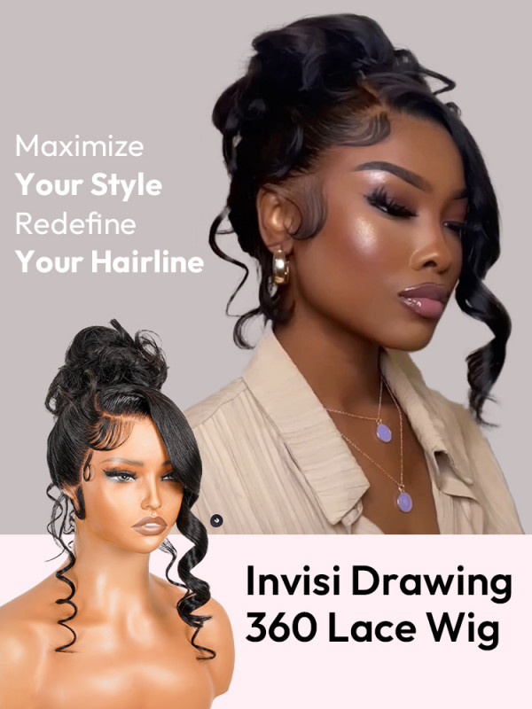 360 lace front wig