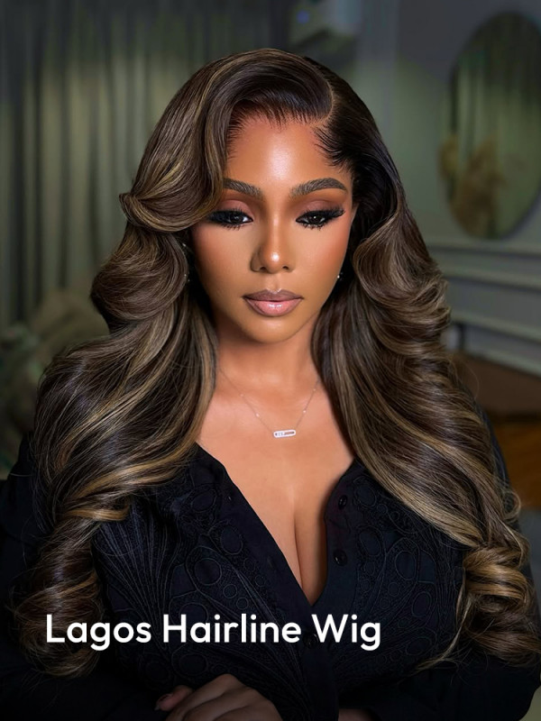 Lagos Hairline Highlight Wig