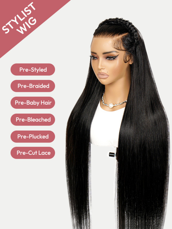 Straight Braided Wigs