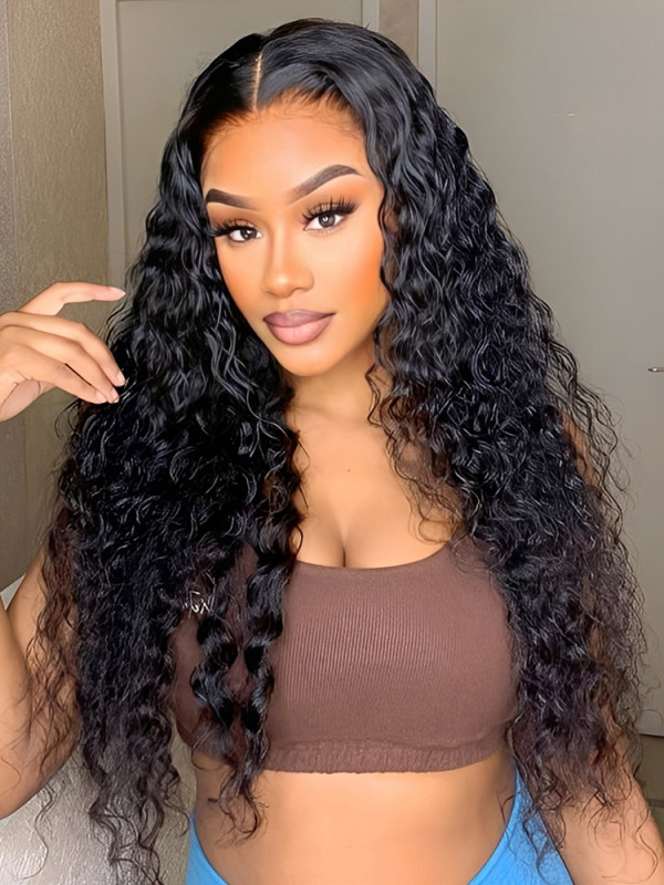 Deep Wave Lace Front Wig