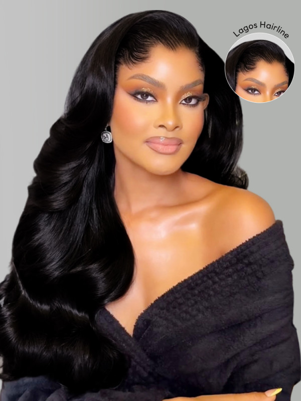 Lagos Hairline Body Wave Wig