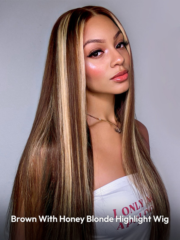Ombre Wigs With Straight Hair