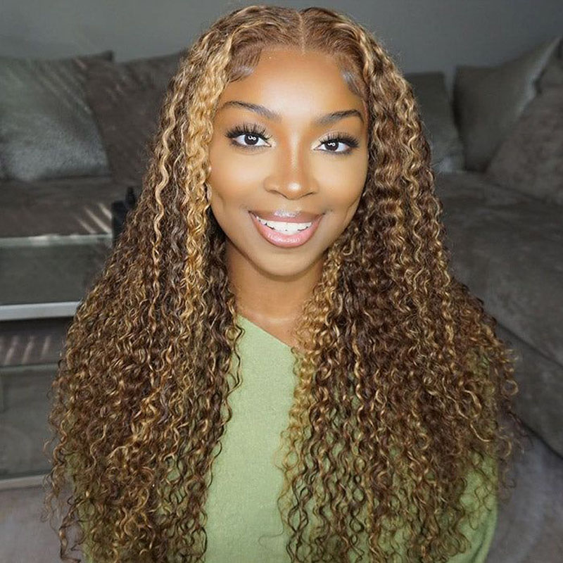 Honey Blonde Hightlights Wig Honey Blonde Hightlights Wig