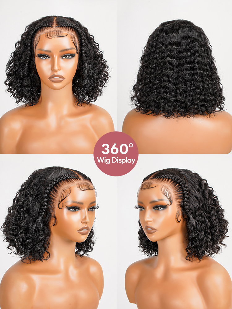 Pre Styled Water Wave Wig 360° Display Pre Styled Water Wave Wig 360° Display