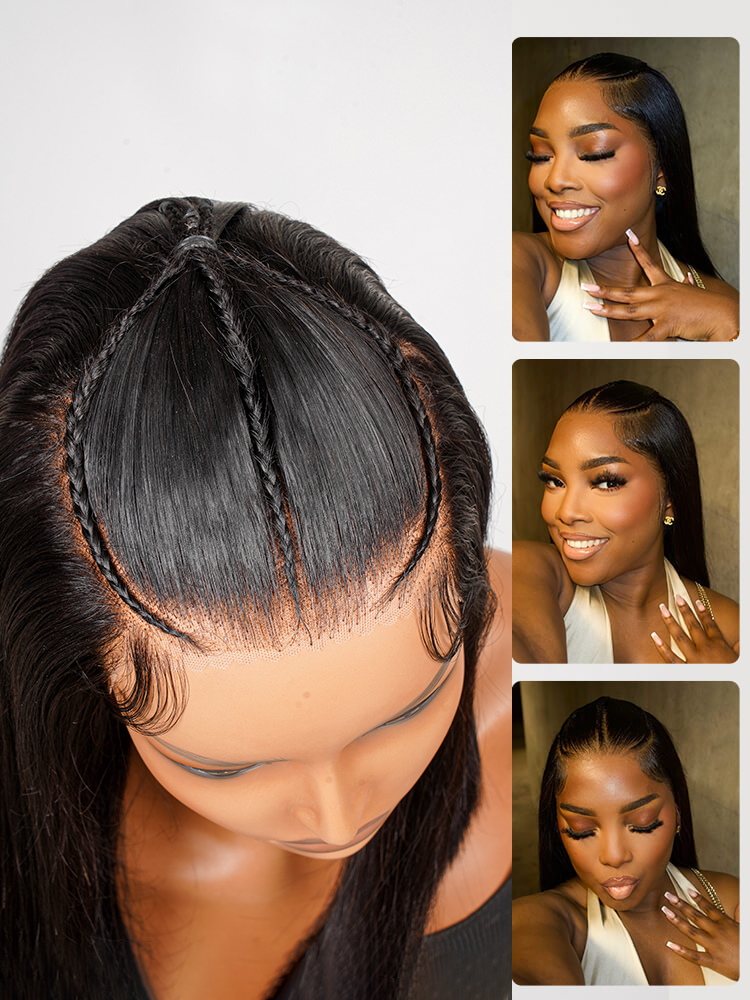 Pre Braided Bob Wig