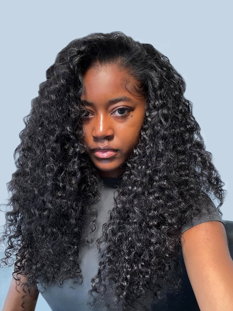 Lagos Hairline Jerry Curly Wigs