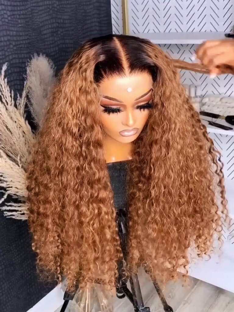 1B/27 Curly Lace Front Wigs 1B/27 Curly Lace Front Wigs