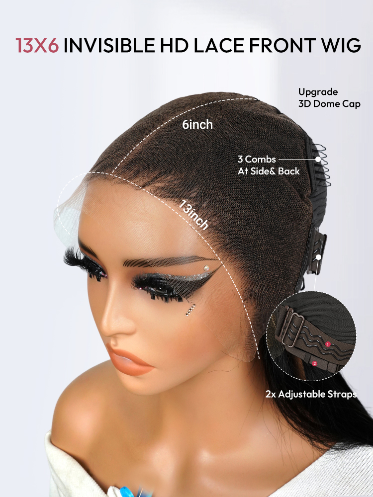 13x6 HD Lace M Hairline Bob Wig 13x6 HD Lace M Hairline Bob Wig