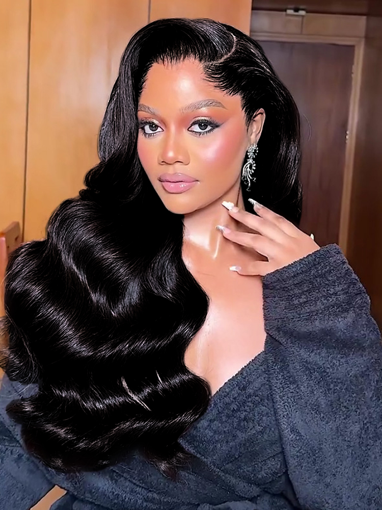 Lagso Natural Black Wig Lagso Natural Black Wig