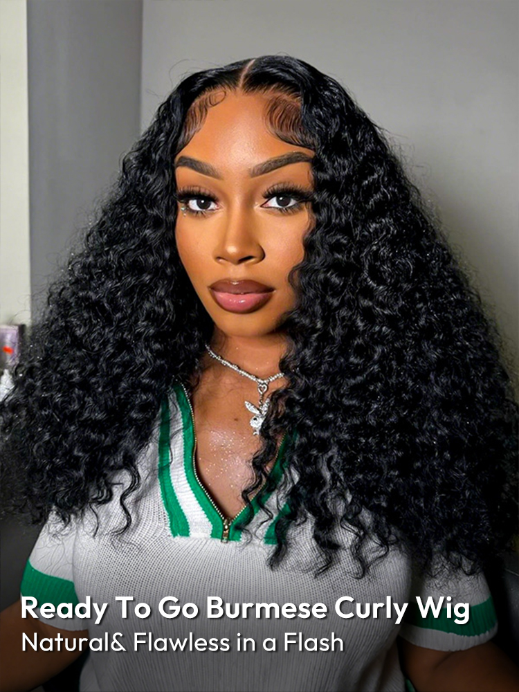 Ready To Go Burmese Curly Wig