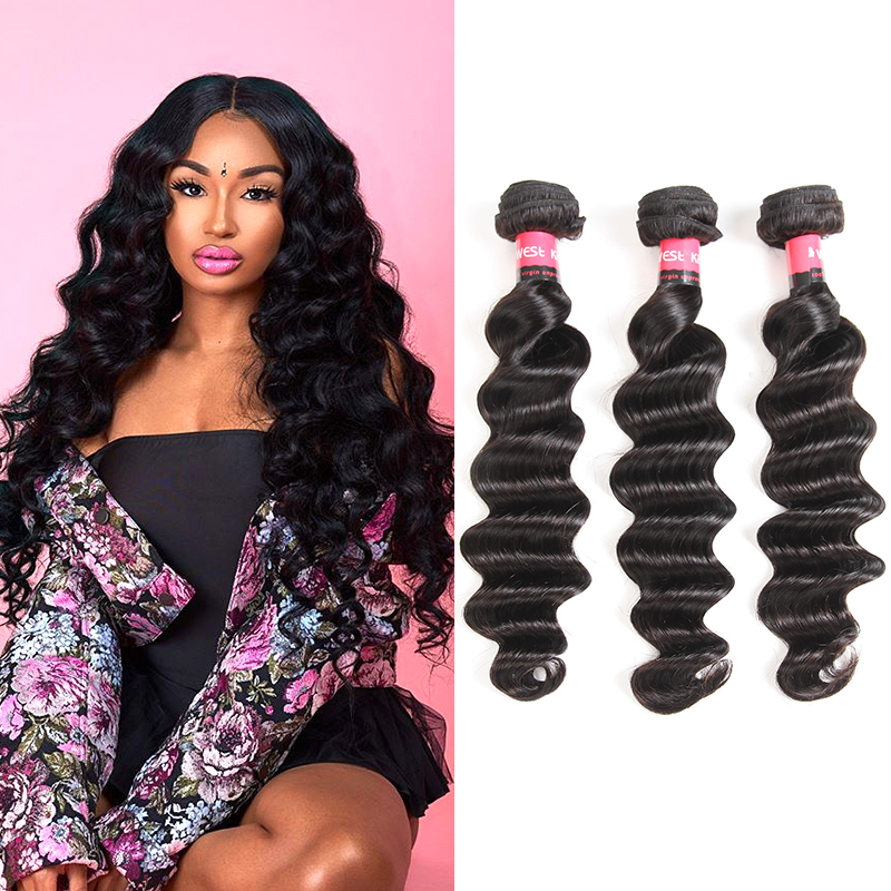 Loose Deep Wave 3 Weave Bundles Loose Deep Wave 3 Weave Bundles