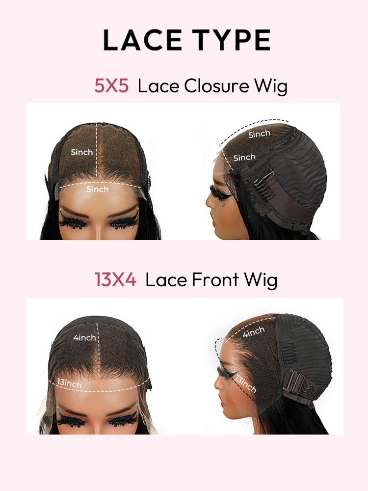 Lace Types Of Dark Red Brown Lace Wig