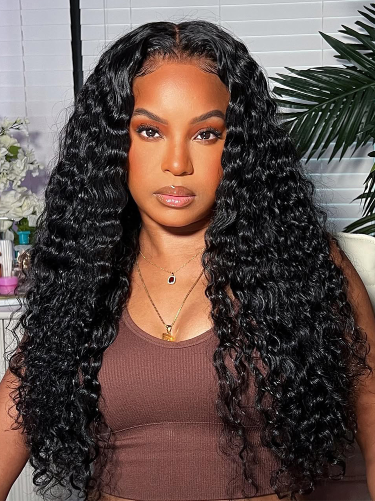 HD Lace Front Wigs With Loose Deep Wave Wig HD Lace Front Wigs With Loose Deep Wave Wig