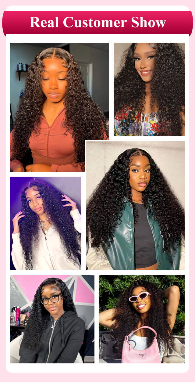 Glueless Ready and Go Wigs - Undetectable Curly Lace Wigs -West Kiss Hair