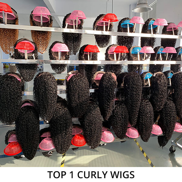 curly lace front wigs