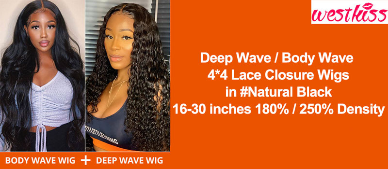 Special Deals: Pay 1 get 2 Wigs with 100% Virgin Hair on West Kiss Hair